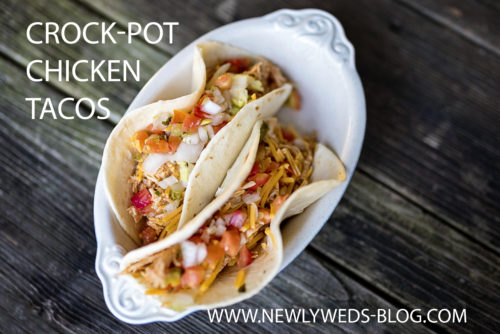 Chicken tacos in crock pot